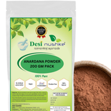 DESI NUSHKE Anardana Powder | 200 GM | Helps To fight Low Blood pressure | Natural Anardana Powder | 7.05 Oz