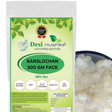 DESI NUSHKE Banslochan | 300 GM | 100% Pure | Bamboo silica | Tabasheer organic | Tabachir, Tabashir, Bamboo Manna | 10.58 Oz