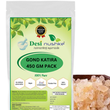DESI NUSHKE Gond Katira | 450 GM | Tragacanth Gum, Kathila Gum, Katira Gondh | 15.87 Oz