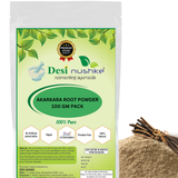 DESI NUSHKE Akarkara Root Powder | 100 GM | Pellitory Root Powder | Anacyclus Pyrethrum | 3.52 Oz