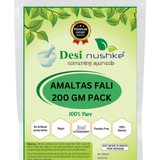 DESI NUSHKE Amaltas Fali | 200 GM | Cassia Fistula Pods | Amaltas Phali | Amaltaas Fali | 7.05 Oz