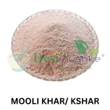 DESI NUSHKE Mooli Khar | 200 GM | Mooli Kshar | Muli Kshaar | Radish Shaar | Powder | 7.05 Oz