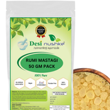 DESI NUSHKE Rumi Mastagi | 50 GM |Mastic gum Raw Herb | 100% Pure & Organic | 1.76 Oz