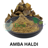 DESI NUSHKE Amba Haldi Powder | 250 GM | 100% Pure | Amba Haldi Powder | 8.81 Oz
