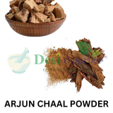 DESI NUSHKE Arjun Ki Chal Powder | 300 GM | Arjuna Tree Bark Powder | Terminalia Arjuna | Arjuna Kwath | 100% Organic | 10.58 Oz