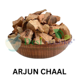 DESI NUSHKE Arjun Chaal Saabut | 460 GM | 100% Pure | Terminalia Arjuna Bark Organic | Dried Arjuna Bark | 16.22 Oz